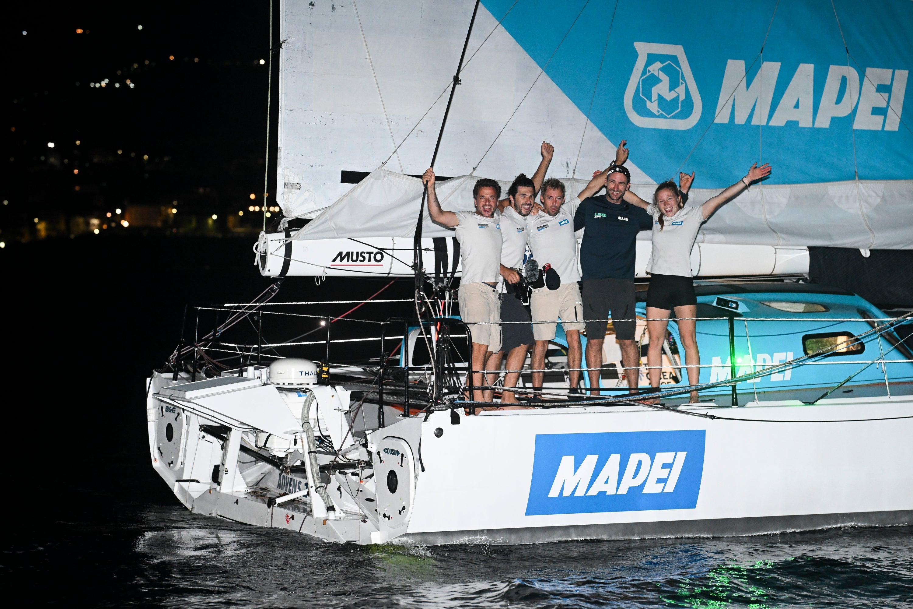 "Allagrande Mapei” vince “in casa” la quarta tappa di The Ocean Race Europe