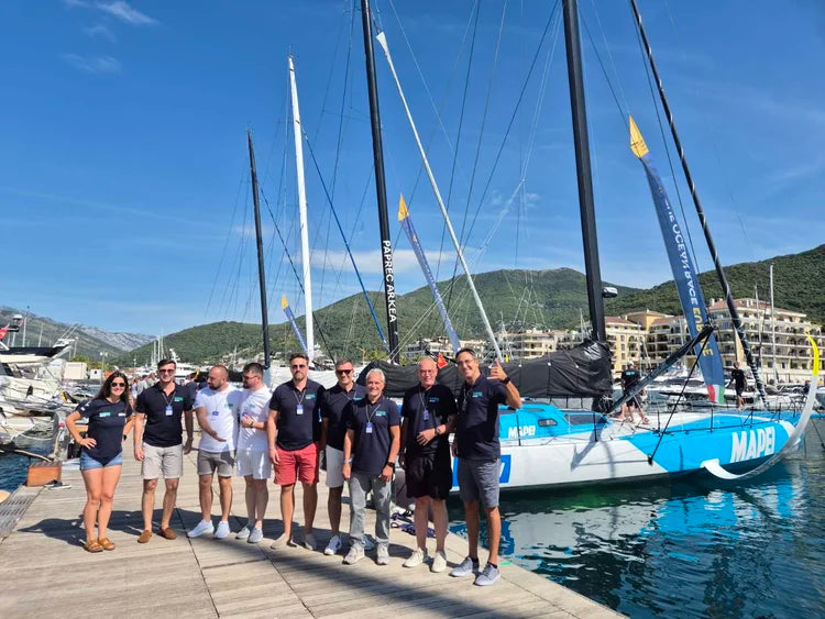 Boka Bay: ultima tappa della The Ocean Race Europe 25 con Mapei Serbia e i suoi clienti